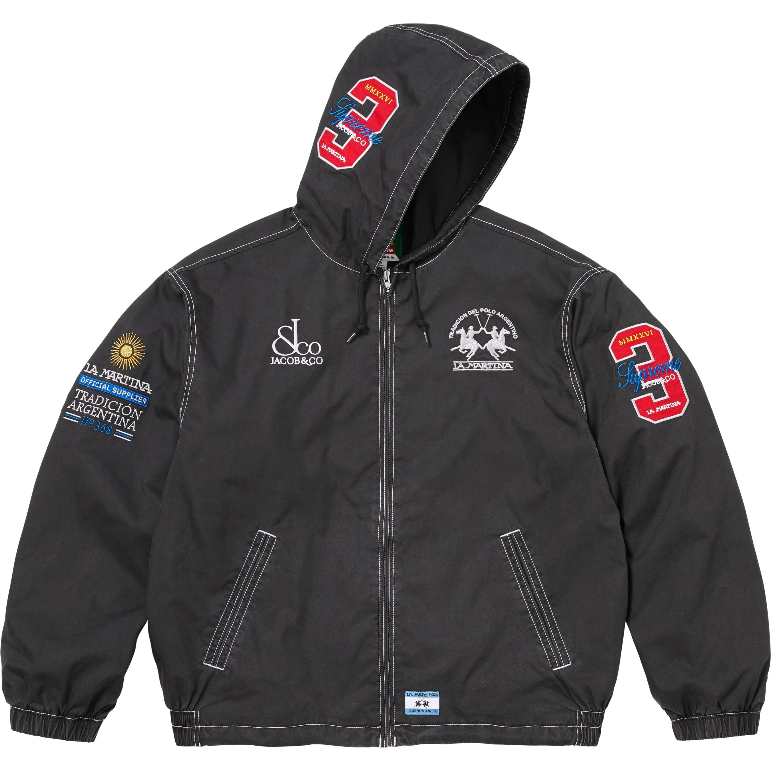 Supreme®/La Martina/Jacob & Co Lightweight Hooded Jacket view 14